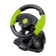 Кермо з педалями для консолей і комп’ютерів PC PSX PS2 PS3 USB Esperanza EG104 WX500