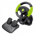 Кермо з педалями для консолей і комп’ютерів PC PSX PS2 PS3 USB Esperanza EG104 WX500