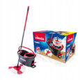 Комплект для прибирання Швабра + відро VILEDA Easy Wring and Clean Turbo (Польща)