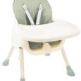 Стільчик для годування 3 в 1 Kruzzel сірий