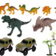 Гоночна траса автотрек Парк Динозаврів Kruzzel Dino Park 271 елементів