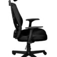 Офісне крісло MALATEC 8981 Чорне з сіткою