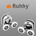 Ролики для душових кабін гідромасажних боксів Ruhhy 8 шт. KK9647