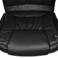 Офісне крісло з еко шкіри Malatec 8983 Чорне