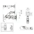 Кронштейн настінний для монітора NB F120B LCD LED 17″ – 27″ North Bayou похило-поворотний