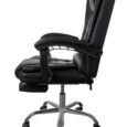 Комп’ютерне офісне крісло з екошкіри Malatec 16224 Чорне