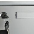 Срібна поштова скринька Malatec 1187