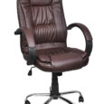 Офісне крісло еко шкіра Chrom Tilt MALATEC 8985