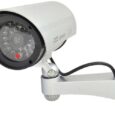 Муляж камери відеоспостереження з ІЧ-підсвічуванням CCD Camera Izoxis, з пульсуючим червоним світлодіодом