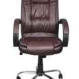 Офісне крісло еко шкіра Chrom Tilt MALATEC 8985