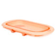 Дитяча ванночка для купання Рожева складна зі зливом ECOTOYS HA-B37 pink