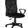 Офісне крісло MALATEC 10912 Чорне з сіткою