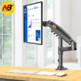 Настільний поворотний кронштейн для монітора телевізора NB H80 17 “-27”