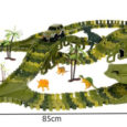 Гоночна траса автотрек Парк Динозаврів Kruzzel Dino Park 271 елементів