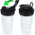Фітнес блендер для смузі Esperanza Nutri Shot 6W1 700 W чорний