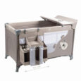 Складаний манеж для дітей 3в1 Kidwell BLISSY BEIGE