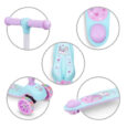 Дитячий самокат із сидінням Kidwell RIMBA UNICORN HUBARIM01A1