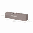 Складаний манеж для дітей 3в1 Kidwell BLISSY BEIGE