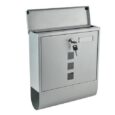 Срібна поштова скринька Malatec 1187