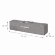 Складаний манеж для дітей 3в1 Kidwell BLISSY GRAY