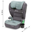 Дитяче автокрісло в машину від15 до 36 кг WESTON I-SIZE LIGHT MINT