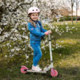 Самокат складаний дитячий двоколісний Kidwell WXM Skipo Floral