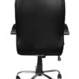 Офісне крісло з еко шкіри Malatec 8983 Чорне