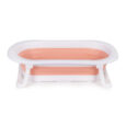 Дитяча ванночка для купання Рожева складна зі зливом ECOTOYS HA-B27 PINK