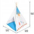 НАМЕТ WIGWAM / TIPI, Дитячий намет вігвам, Вігвам намет для дітей, Дитячий ігровий намет ECOTOYS