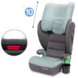 Дитяче автокрісло в машину від15 до 36 кг WESTON I-SIZE LIGHT MINT
