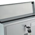 Срібна поштова скринька Malatec 1187