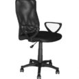 Офісне крісло MALATEC 10912 Чорне з сіткою