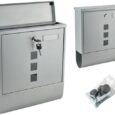 Срібна поштова скринька Malatec 1187