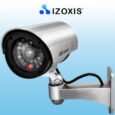 Муляж камери відеоспостереження з ІЧ-підсвічуванням CCD Camera Izoxis, з пульсуючим червоним світлодіодом