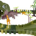 Гоночна траса автотрек Парк Динозаврів Kruzzel Dino Park 271 елементів