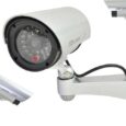 Муляж камери відеоспостереження з ІЧ-підсвічуванням CCD Camera Izoxis, з пульсуючим червоним світлодіодом