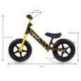 Велобіг дитячий від 3-х років Kidwell REBEL YELLOW Біговел