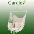 Гамак – підвісне бразильське крісло + 2 подушки Gardlov, Бежеве (20938)