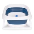 Дитяча складна ванночка зі зливом “Корівка” ECOTOYS, Синій колір