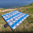 Пляжний флісовий килимок для пікніка з утеплювачем XXL TRIZAND 200×200
