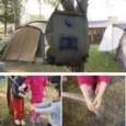 Сонячний портативний туристичний душ 20 л. Переносний душ TRIZAND 23495