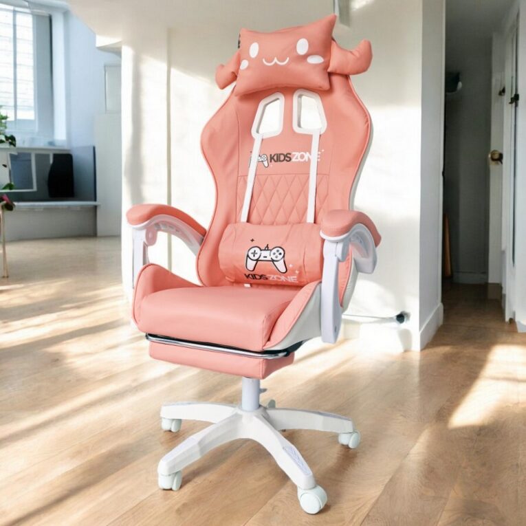 fotel-gamingowy-bunny-gamer-obrotowy-z-podnozkiem-kids-zone-ko27r (1)