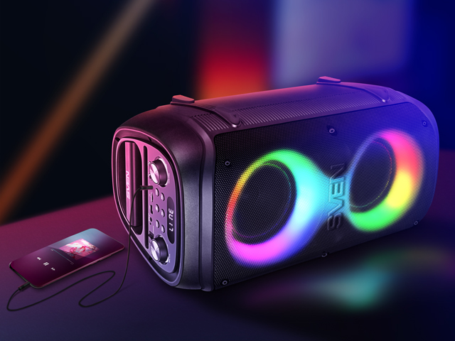 SVEN-PS-800-glosnik-bluetooth-FM-TWS-mocny-bass-przenosny-bezprzewodowy-Czas-pracy-10-h