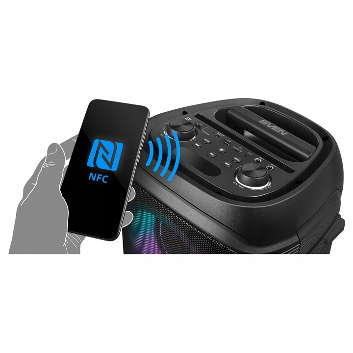 SVEN-PS-800-glosnik-bluetooth-FM-TWS-mocny-bass-przenosny-bezprzewodowy-Szerokosc-produktu-31-2-cm