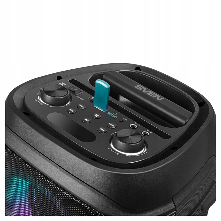 SVEN-PS-800-glosnik-bluetooth-FM-TWS-mocny-bass-przenosny-bezprzewodowy-Zasilanie-akumulatorowo-sieciowe