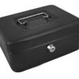 Велика металева касетна скринька для грошей Malatec 822 сейф каса – 20×16×9 см