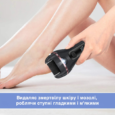 Електрична пемза для педикюру та п’ят / Електрична пилка для ніг / п’яток – Великий набір V-601