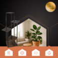 Стійка для квітів RUHHY на 5 рівні в стилі Loft 25998