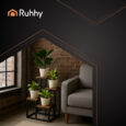 Стійка для квітів RUHHY на 4 рівні в стилі Loft