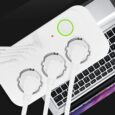 Подовжувач мережевий з USB 2м (3 розетки, 5 USB, вкл. USB-C), білий, з вимикачем